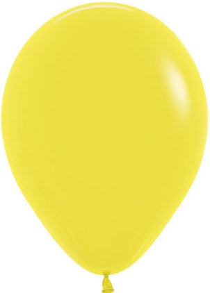 Латексный шар 10" (25 см) Желтый пастель