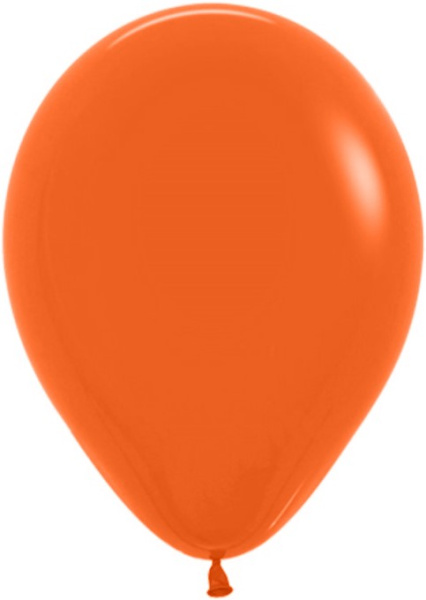Латексный шар 10" (25 см) Оранжевый (061), пастель