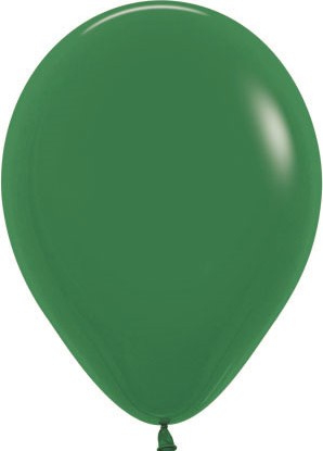 Латексный шар 12" (30 см) Темно-зеленый, пастель