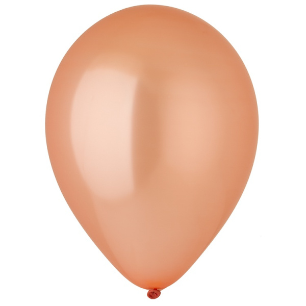 Латексный шар 12" (30 см) Перламутр Rose Gold (Розовое золото)