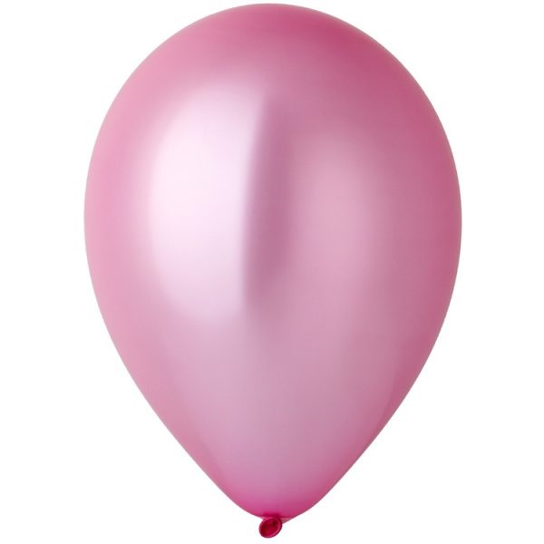 Латексный шар 10" (25 см) Перламутр, цвет Pretty Pink (нежный розовый)